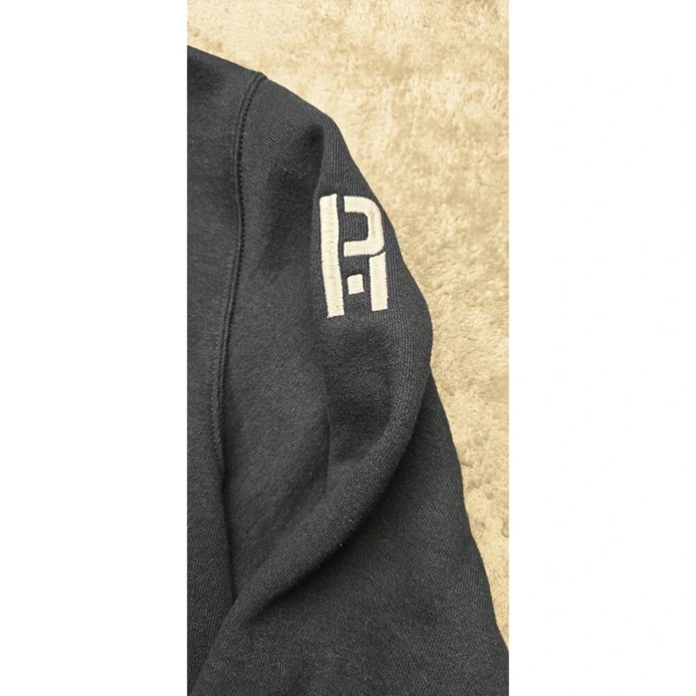 Carhartt Original Fit Hooded Sweatshirt Mens XL Navien Blue Logo Fleece - Picture 8 of 16
